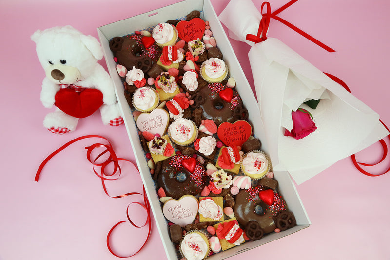 Large Grazing Box- Valentine's Day-with 1 x custom image