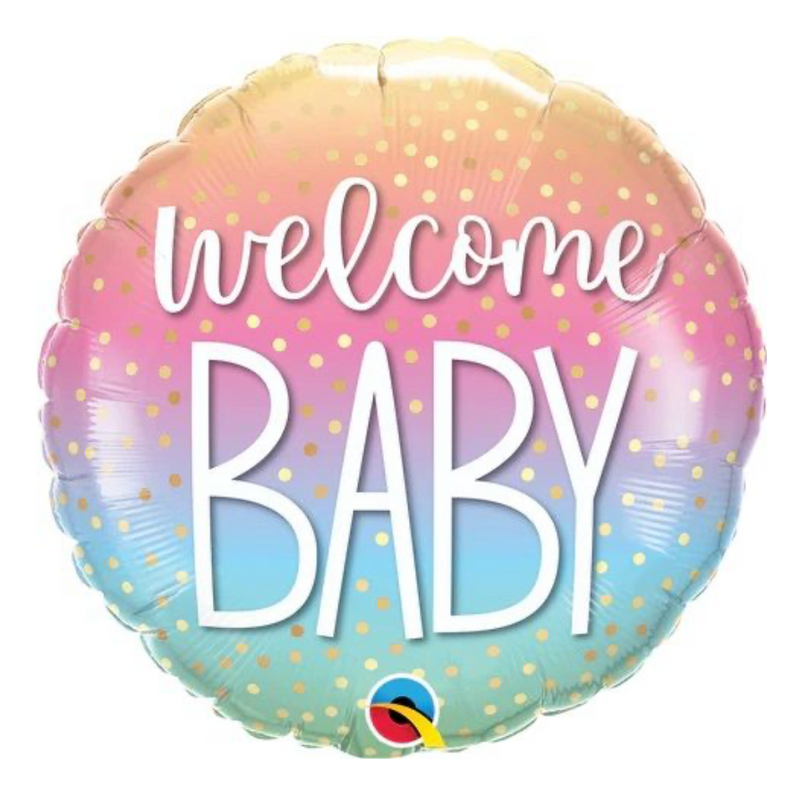 'Welcome Baby' Foil Helium Balloon